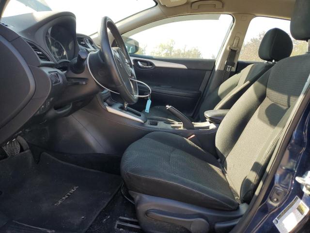 3N1AB7AP2KY387052 - 2019 NISSAN SENTRA S Синий фото 7