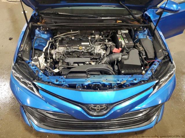 4T1B11HK4KU237082 - 2019 TOYOTA CAMRY L Mavi fotoğraf 11