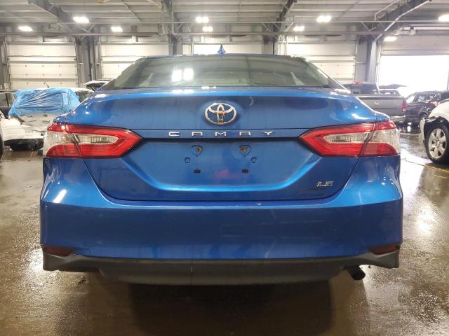 4T1B11HK4KU237082 - 2019 TOYOTA CAMRY L Mavi fotoğraf 6