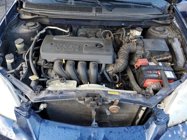 2T1KR32E47C643430 - 2007 TOYOTA COROLLA MA XR BLUE photo 11