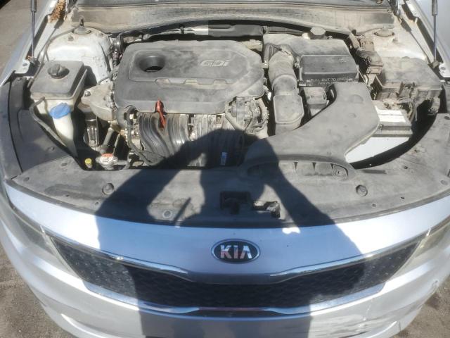 5XXGT4L36GG067245 - 2016 KIA OPTIMA LX SILVER photo 11