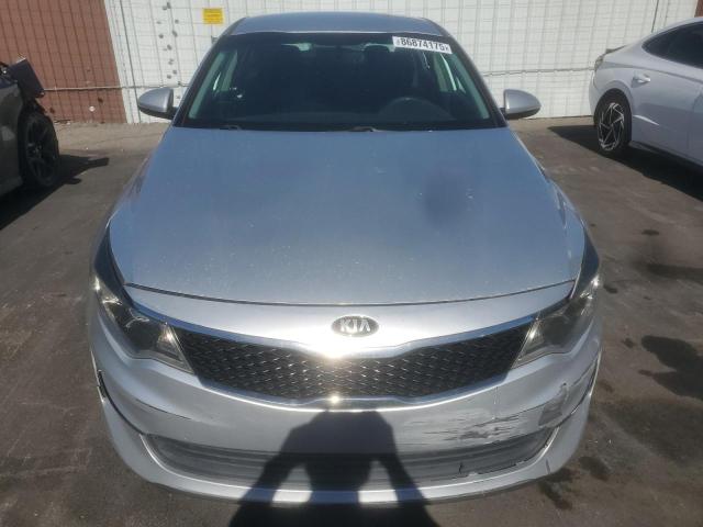 5XXGT4L36GG067245 - 2016 KIA OPTIMA LX SILVER photo 5
