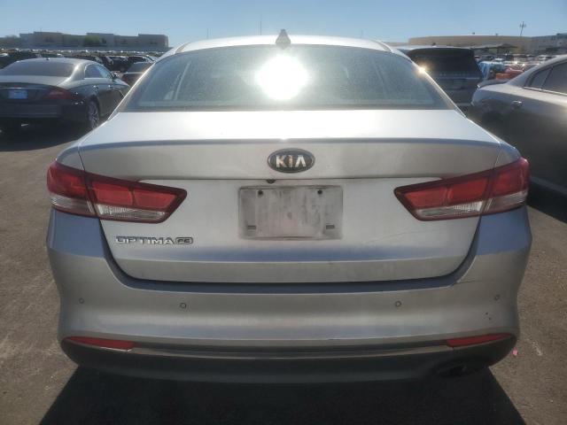 5XXGT4L36GG067245 - 2016 KIA OPTIMA LX SILVER photo 6