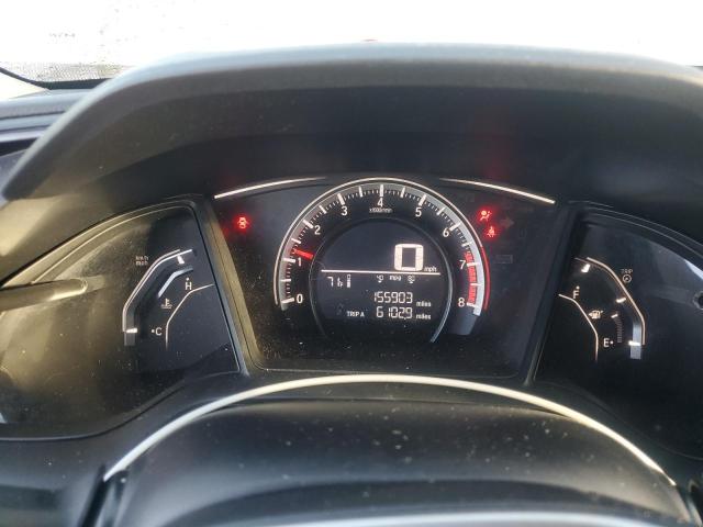 19XFC2E59GE006012 - 2016 HONDA CIVIC LX GRAY photo 9