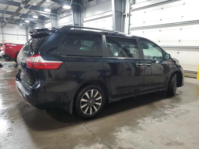 5TDDZ3DC9JS202900 - 2018 TOYOTA SIENNA XLE Noir photo 3