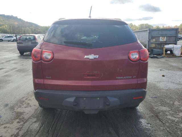 1GNKVGED0CJ143129 - 2012 CHEVROLET TRAVERSE LT 红色 照片 6