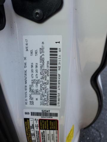 5TFSZ5AN9HX076177 - 2017 TOYOTA TACOMA ACCESS CAB Սպիտակ լուսանկար 12