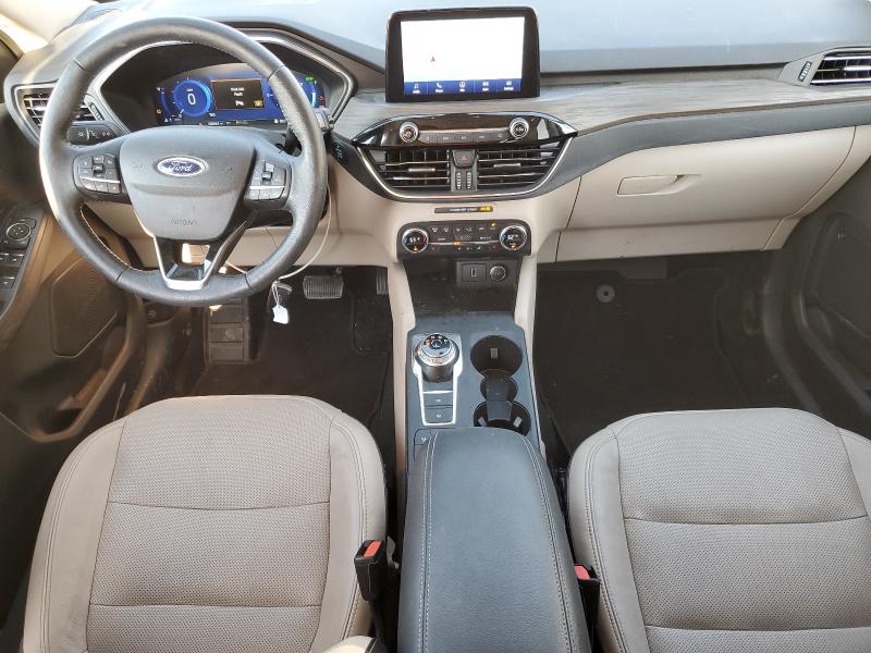 1FMCU0DZ6LUB02888 - 2020 FORD ESCAPE TITANIUM BLUE photo 8