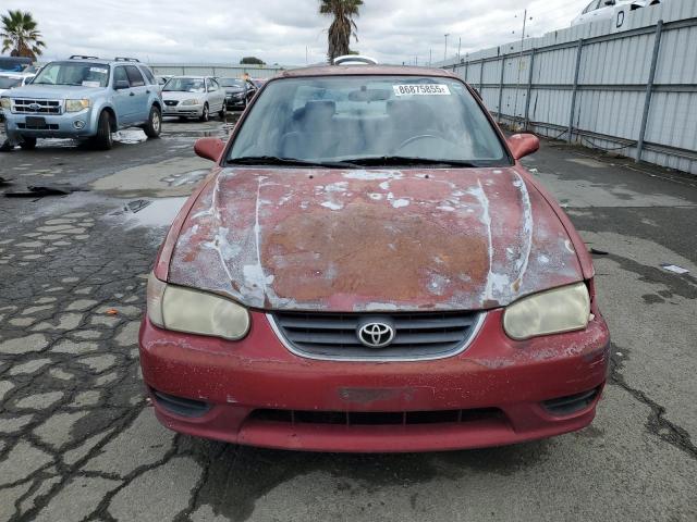 1NXBR12E11Z506164 - 2001 TOYOTA COROLLA CE Turuncu fotoğraf 5