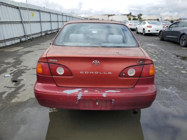 1NXBR12E11Z506164 - 2001 TOYOTA COROLLA CE Turuncu fotoğraf 6