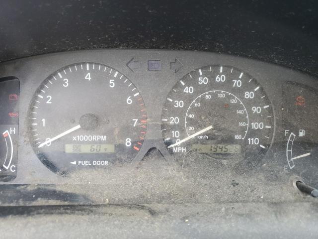 1NXBR12E11Z506164 - 2001 TOYOTA COROLLA CE Turuncu fotoğraf 9