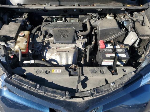 JTMJFREV0JJ228720 - 2018 TOYOTA RAV4 SE BLUE photo 11