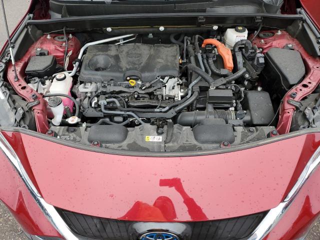 JTEAAAAH4MJ072262 - 2021 TOYOTA VENZA LE ბურგუნდია ფოტო 11