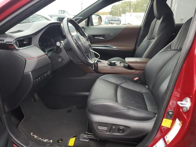 JTEAAAAH4MJ072262 - 2021 TOYOTA VENZA LE ბურგუნდია ფოტო 7