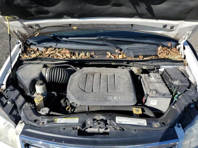 2C4RC1BG6CR415767 - 2012 CHRYSLER TOWN & COU TOURING Սպիտակ լուսանկար 12