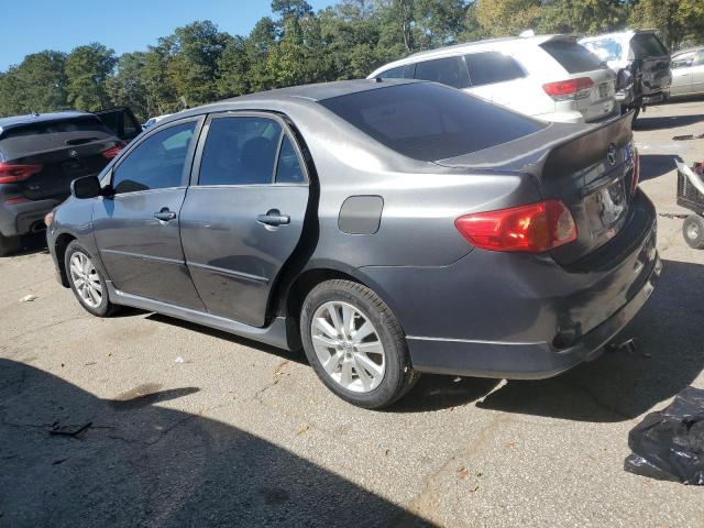2T1BU4EE8AC506725 - 2010 TOYOTA COROLLA BASE Grafito foto 2