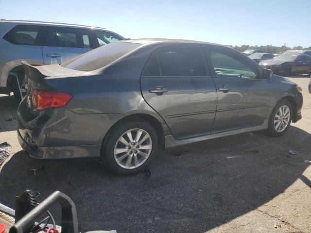 2T1BU4EE8AC506725 - 2010 TOYOTA COROLLA BASE Grafito foto 3