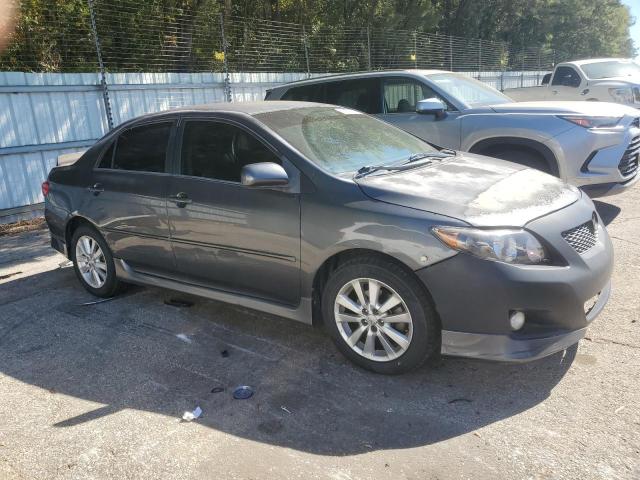 2T1BU4EE8AC506725 - 2010 TOYOTA COROLLA BASE Grafito foto 4
