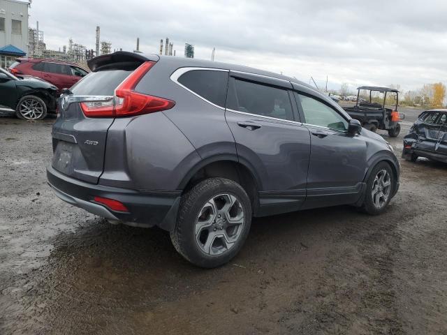 2HKRW2H8XJH134448 - 2018 HONDA CR-V EXL Gris photo 3