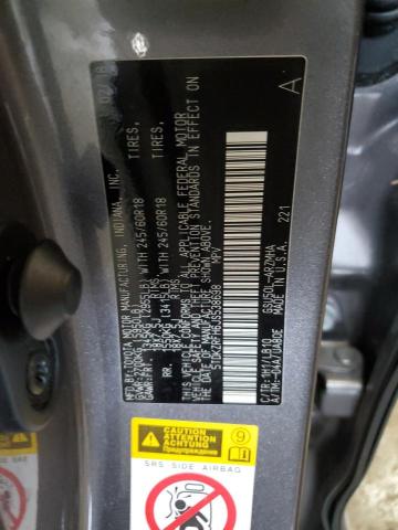 5TDKZRFH6JS538698 - 2018 TOYOTA HIGHLANDER SE Szary zdjęcie 14