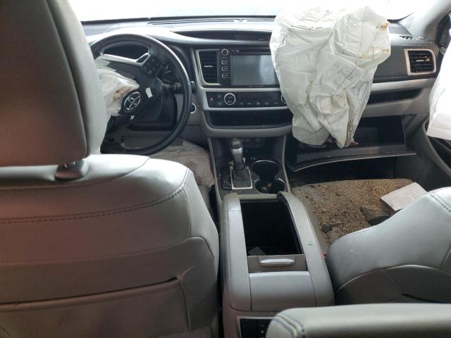5TDKZRFH6JS538698 - 2018 TOYOTA HIGHLANDER SE Szary zdjęcie 8
