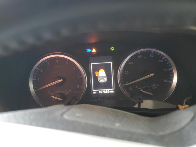 5TDKZRFH6JS538698 - 2018 TOYOTA HIGHLANDER SE Szary zdjęcie 9