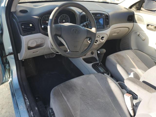 KMHCM36CX9U107255 - 2009 HYUNDAI ACCENT GS Көк фото 8