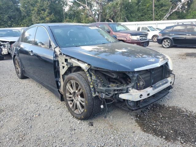 KMHGC4DD2CU160433 - 2012 HYUNDAI GENESIS 3.8L Czarny zdjęcie 4