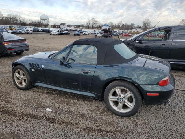 WBACN33401LM03682 - 2001 BMW Z3 2.5 Կանաչ լուսանկար 2