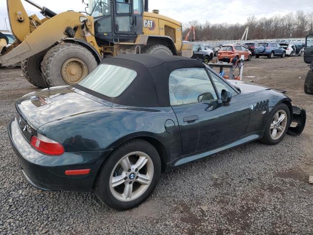 WBACN33401LM03682 - 2001 BMW Z3 2.5 Կանաչ լուսանկար 3