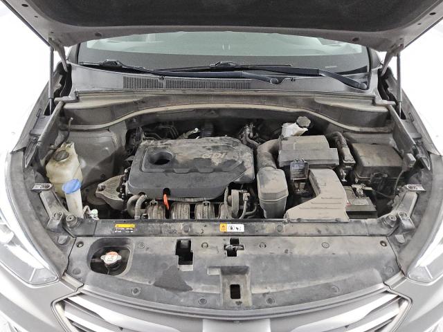 5NMZU3LB2HH016304 - 2017 HYUNDAI SANTA FE S GRAY photo 12