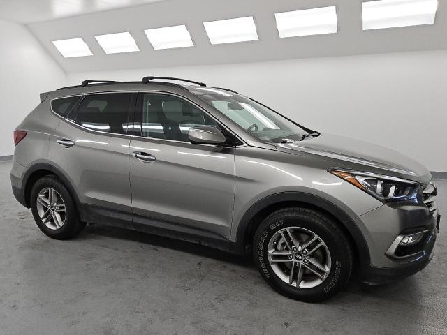 5NMZU3LB2HH016304 - 2017 HYUNDAI SANTA FE S GRAY photo 4