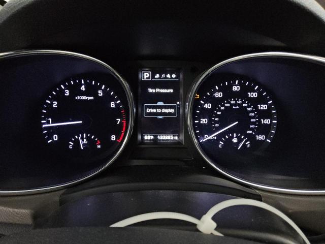 5NMZU3LB2HH016304 - 2017 HYUNDAI SANTA FE S GRAY photo 9