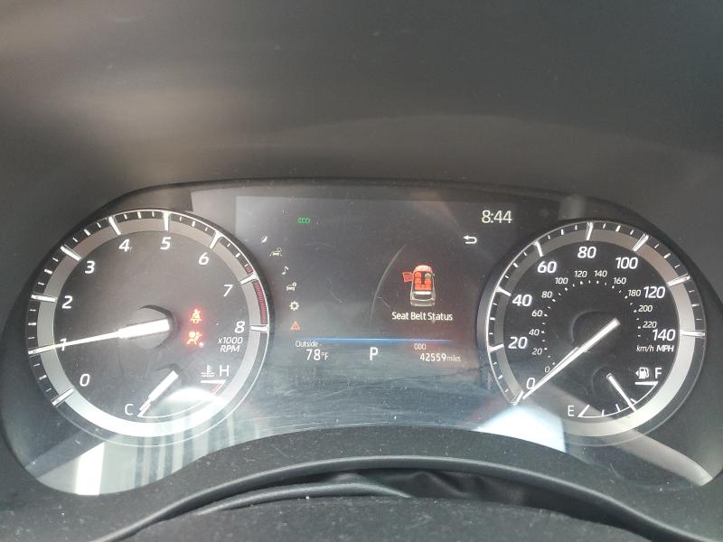 5TDGZRAHXLS007973 - 2020 TOYOTA HIGHLANDER XLE Graphite photo 9