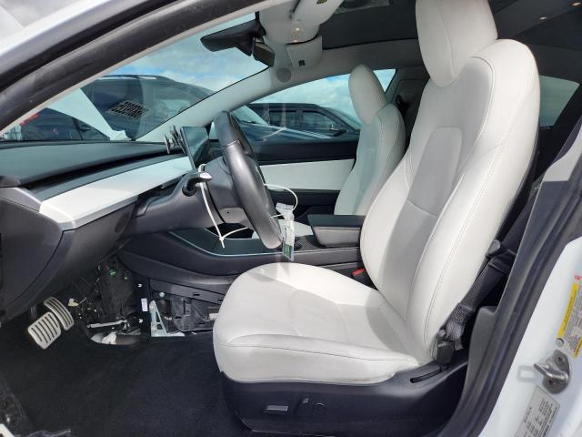 5YJ3E1EB9KF393726 - 2019 TESLA MODEL 3 Blanco foto 7