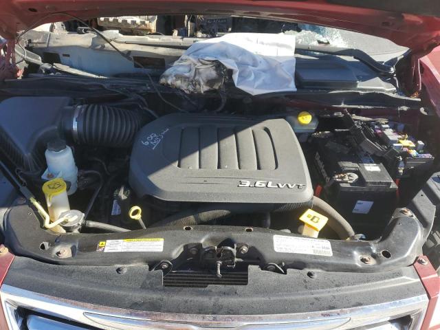 2C4RC1CG2DR534237 - 2013 CHRYSLER TOWN & COU TOURING L RED photo 12