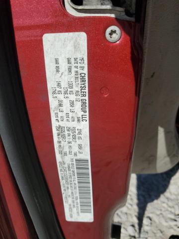 2C4RC1CG2DR534237 - 2013 CHRYSLER TOWN & COU TOURING L RED photo 13