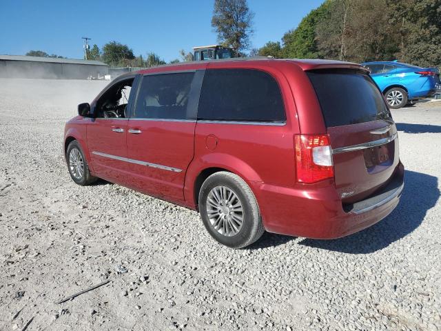2C4RC1CG2DR534237 - 2013 CHRYSLER TOWN & COU TOURING L RED photo 2
