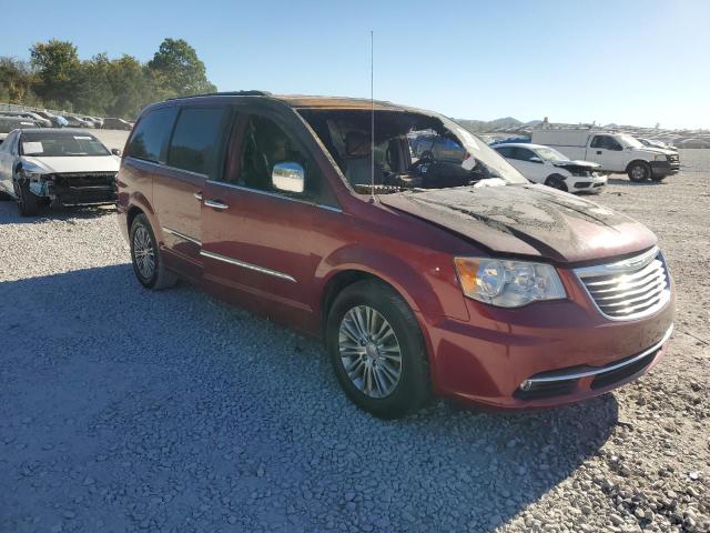 2C4RC1CG2DR534237 - 2013 CHRYSLER TOWN & COU TOURING L RED photo 4