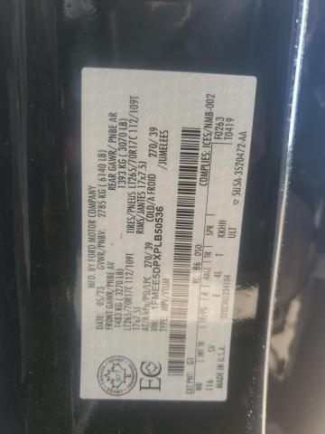 1FMEE5DPXPLB50536 - 2023 FORD BRONCO BASE Negro foto 13