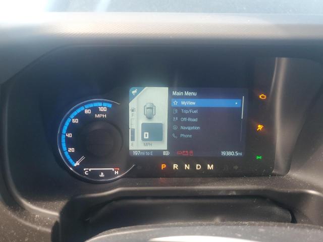 1FMEE5DPXPLB50536 - 2023 FORD BRONCO BASE Negro foto 9