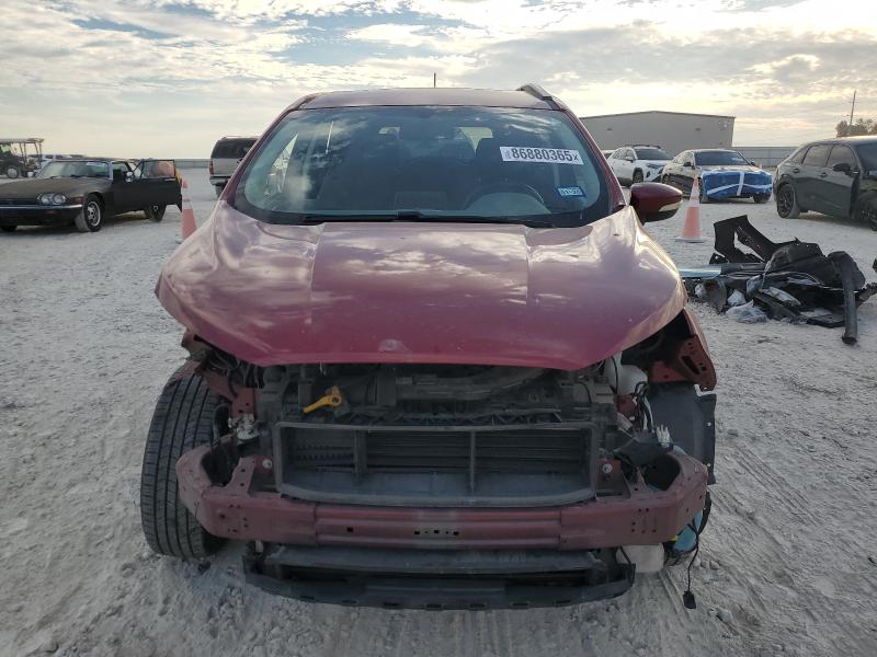 MAJ3P1TE7JC161229 - 2018 FORD ECOSPORT SE წითელი ფოტო 5