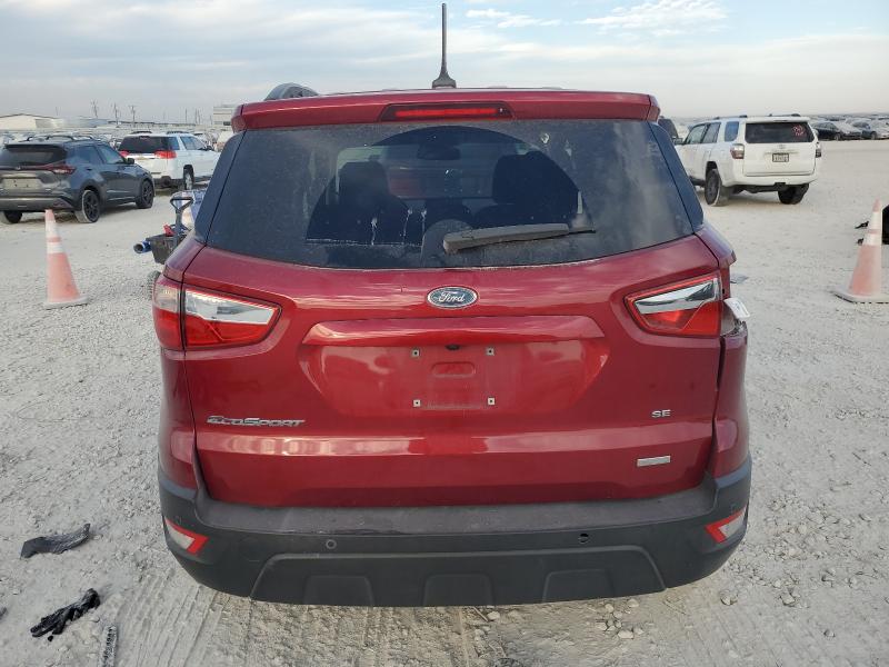 MAJ3P1TE7JC161229 - 2018 FORD ECOSPORT SE წითელი ფოტო 6