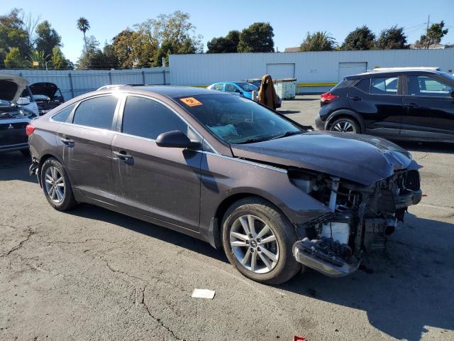 5NPE24AF9HH589039 - 2017 HYUNDAI SONATA SE GRAY photo 4