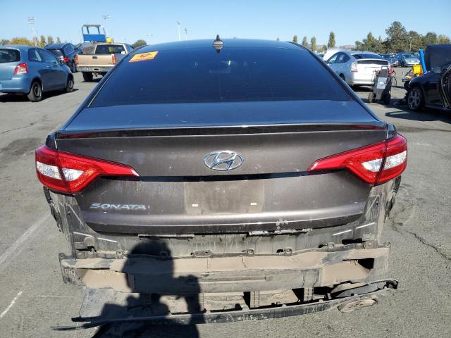 5NPE24AF9HH589039 - 2017 HYUNDAI SONATA SE GRAY photo 6