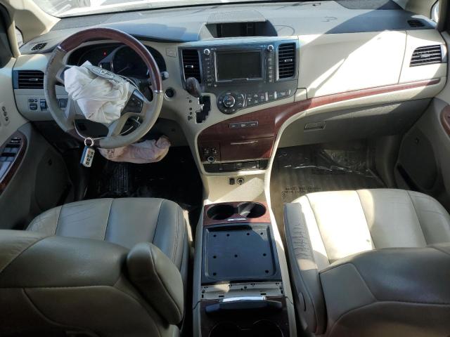 5TDYK3DC5ES481015 - 2014 TOYOTA SIENNA XLE WHITE photo 8