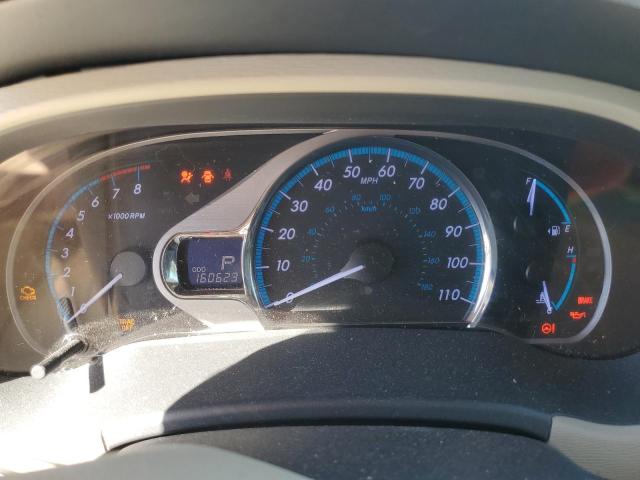 5TDYK3DC5ES481015 - 2014 TOYOTA SIENNA XLE WHITE photo 9