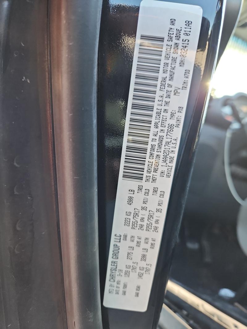 1J4AA2D17AL177686 - 2010 JEEP WRANGLER SPORT BLACK photo 14