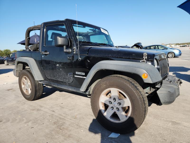 1J4AA2D17AL177686 - 2010 JEEP WRANGLER SPORT BLACK photo 4