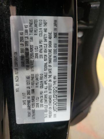 JM3TCADY3J0218212 - 2018 MAZDA CX-9 GRAND TOURING BLACK photo 13